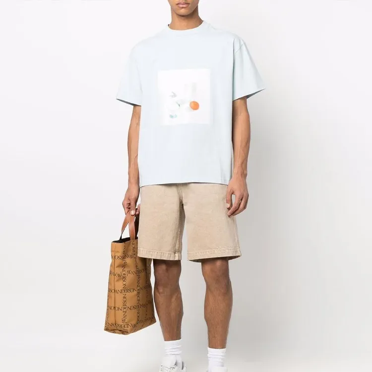 Jacquemus T-Shirts Men Blue-1