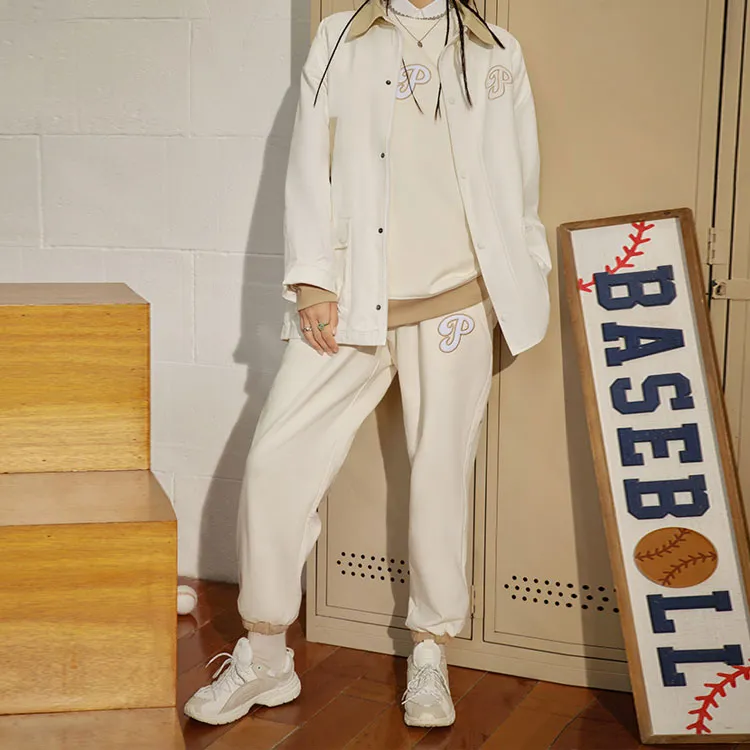 New Era Casual Pants Women's White-1