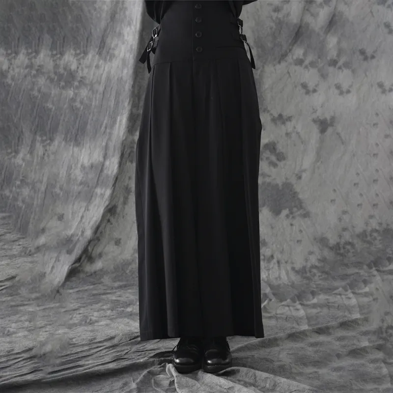 Yohji Yamamoto Casual Pants Women's Black-3