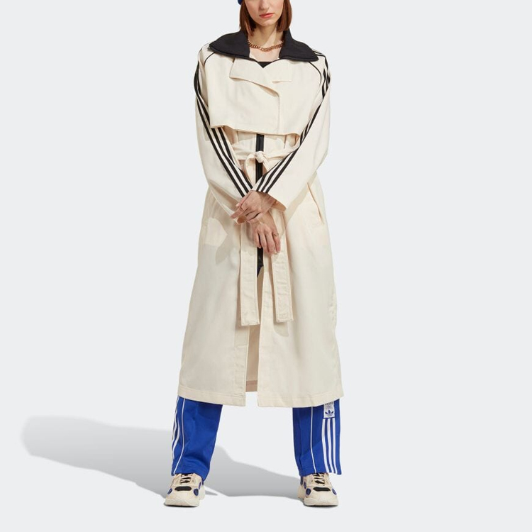 ジャケット・アウター adidas AS W ALWAYS ORIGINAL TRENCH COAT Jackets adidas Always Original Trench Coat Wonder White