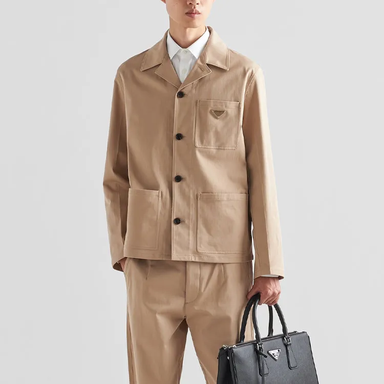 PRADA Jackets Men Khaki-1