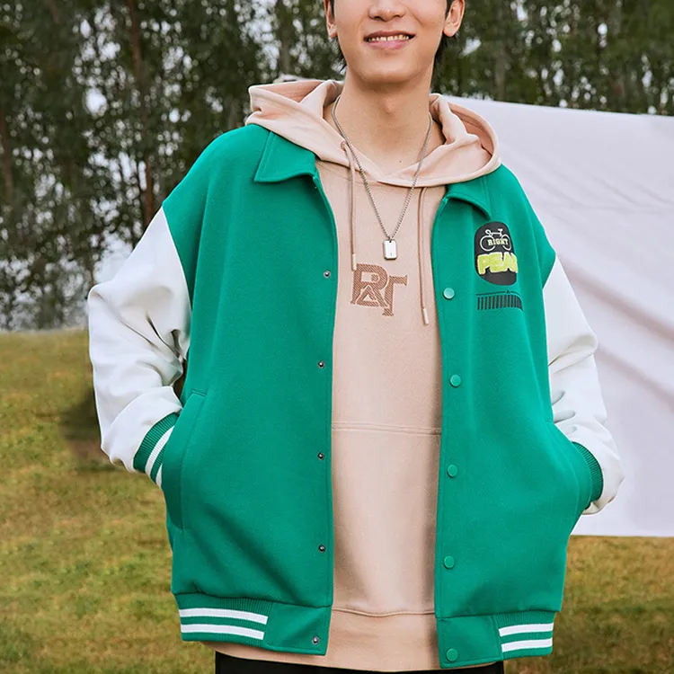 PEAK Jackets Men Brazil Green-3