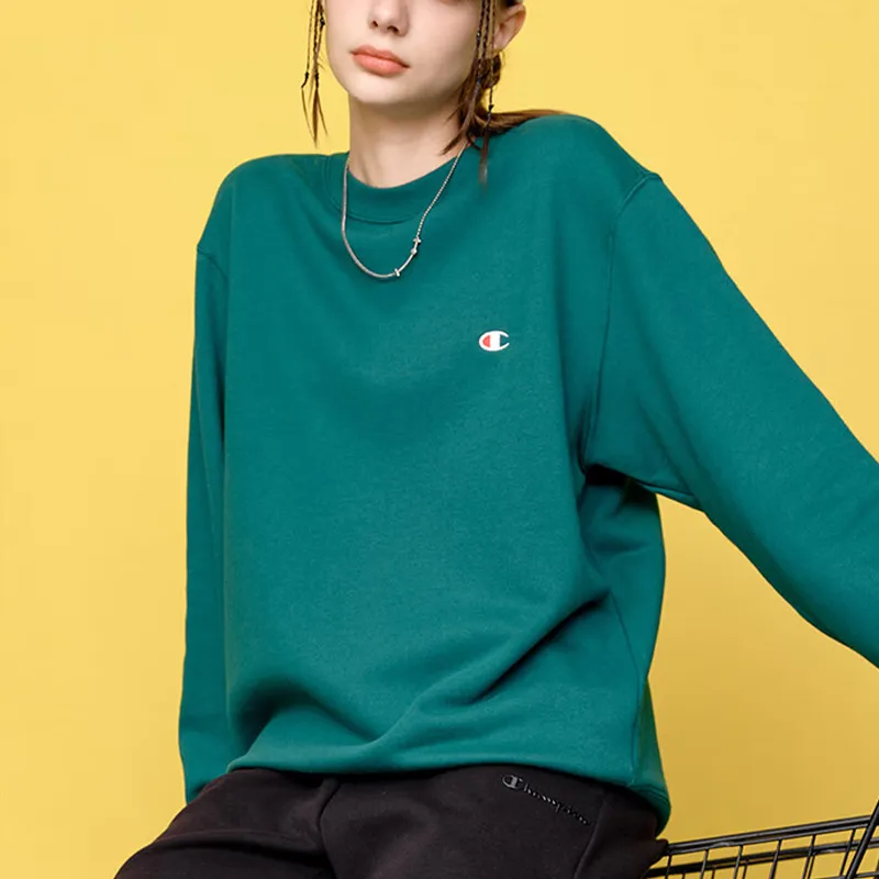 Champion Sweatshirts Unisex Moss Green-1