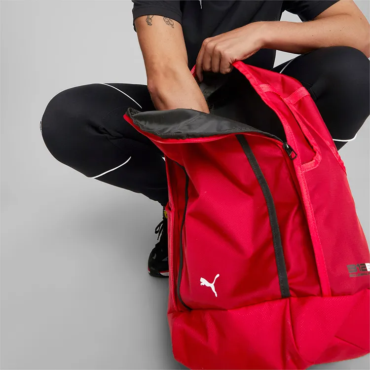 PUMA Ferrari Ferrari Collaboration Nylon Backpack Regular Women's Red-2