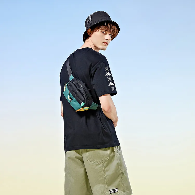 Kappa x HAIZEIWANG Drop Shoulder Sleeve T-Shirt Unisex-11