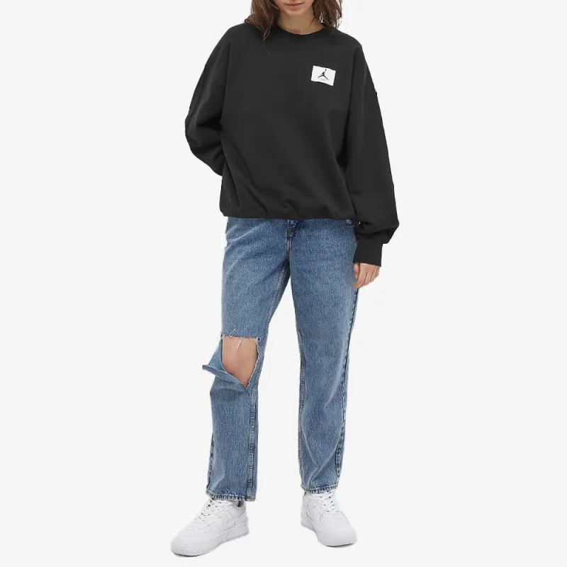 Jordan Air Jordan Sweatshirts Women's Black-1