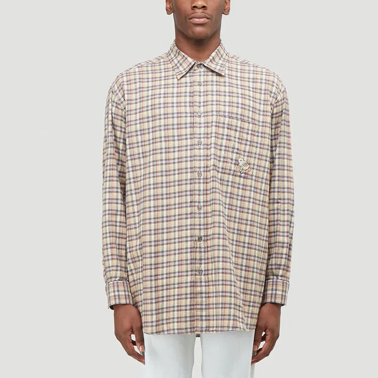 GUCCI Shirts Men Beige-2