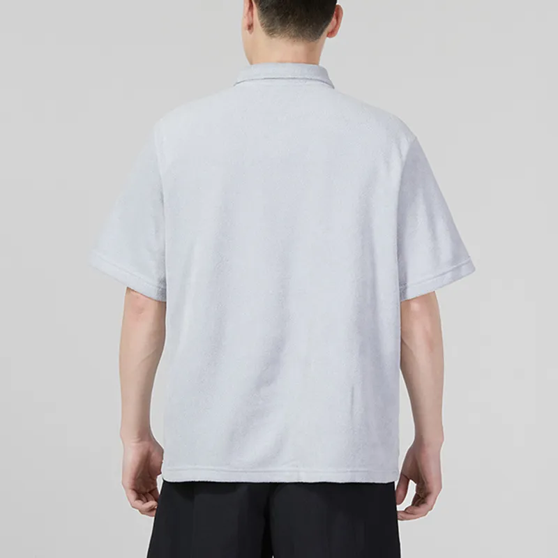 Nike Polo Shirts Men Gray-2