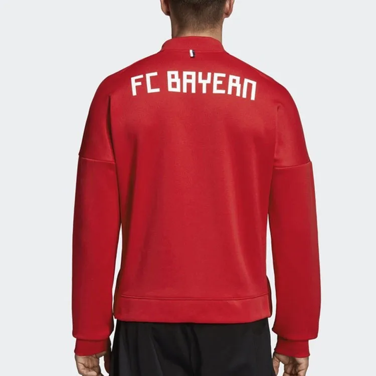 Adidas Bayern Munich Jackets Men Red-3