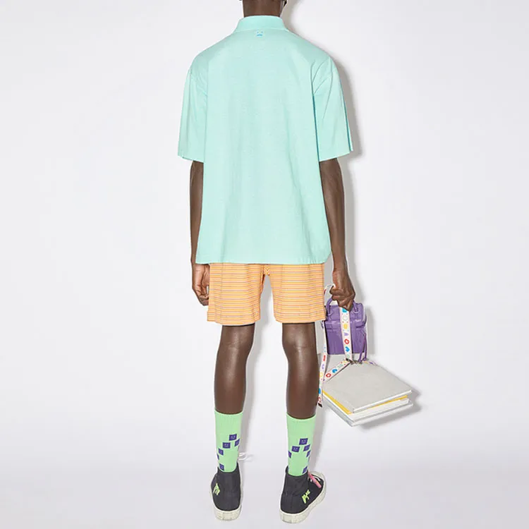 Acne Studios Polo Shirts Unisex Sea Bubble Green-2