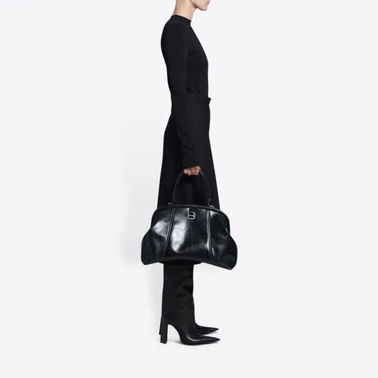 Balenciaga Casual Long Skirts Women's Black-4