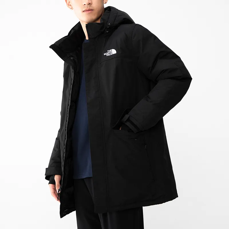 THE NORTH FACE Travel Down Jacket Winter Men's Black-4