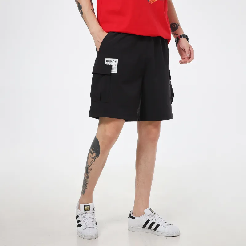 Adidas Neo Loose Fit Shorts Men's Black-4