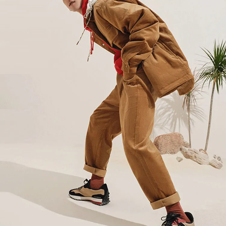 New Balance New Balance CNY Collection Casual Pants Men Brown-3
