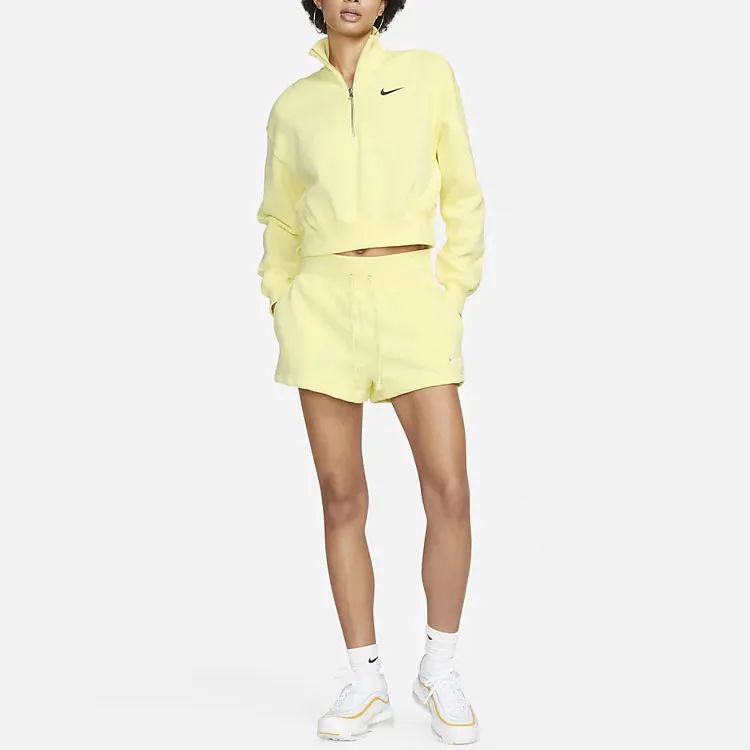 Nike Casual Shorts Women's Yellow-1