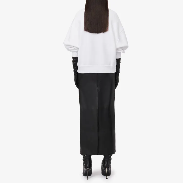 Alexander McQueen Ghost Orchid Printed Crewneck Sweatshirt-2