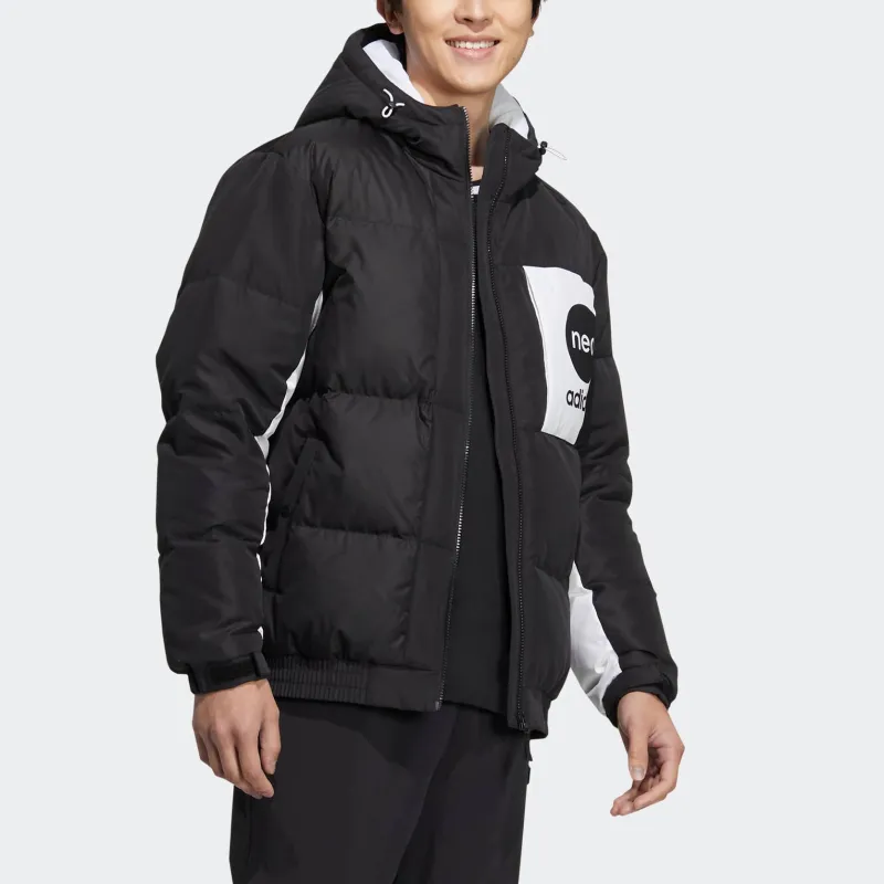 Adidas Neo Down Jacket Unisex Black-2