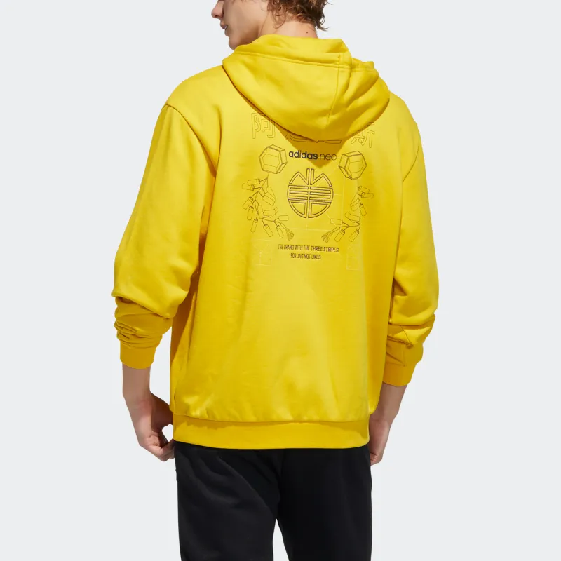 Adidas Neo Sweatshirt Men's Yellow-1