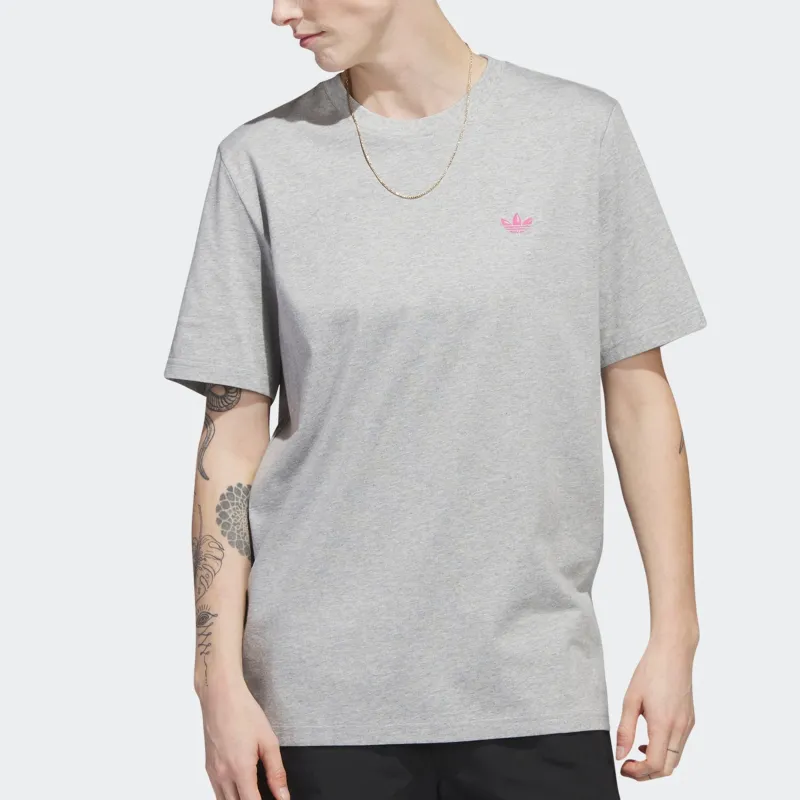 Adidas Originals T Shirt Men's Medium Heather Gray-1