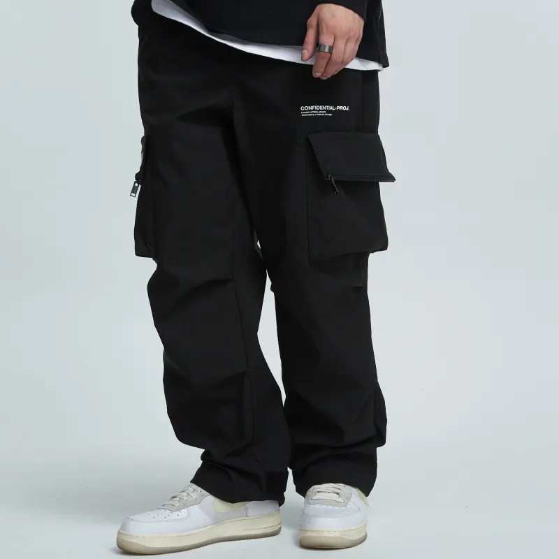 FPA Casual Pants Unisex Black-4