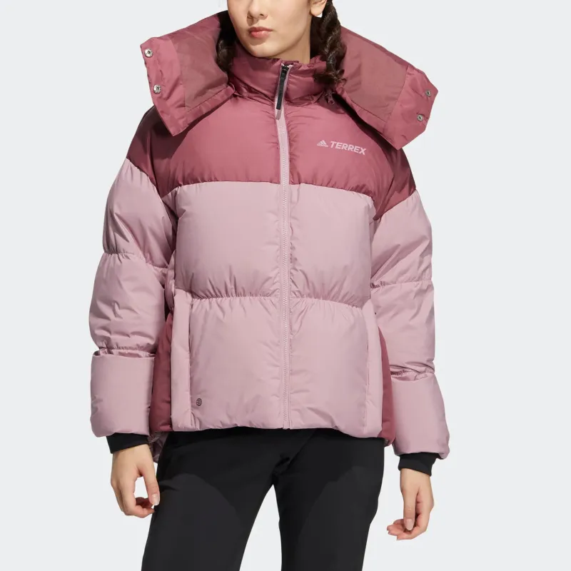 Adidas Down Jacket Women's Pink-1
