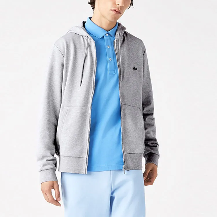 LACOSTE Sweatshirts Men Gray-2