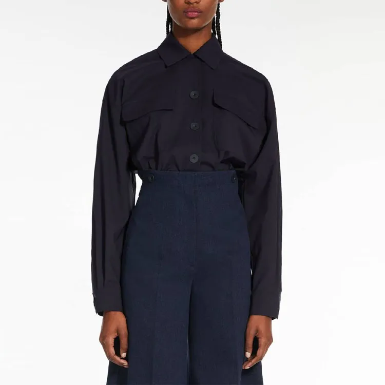 MaxMara Shirts Women's Dark Blue-1