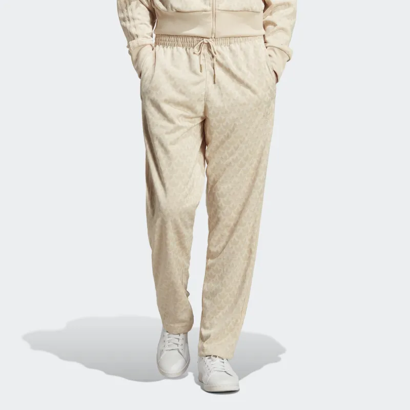Adidas Originals GRAPHICS MONOGRAM Knitted Sweatpants Men's Ecru-3