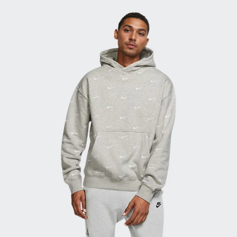 Nike Nrg All Over Swoosh Logo Hoodie