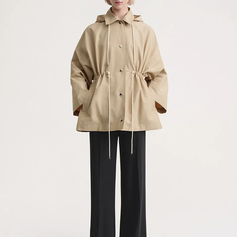TOTEME Hooded Drawstring Parka-1
