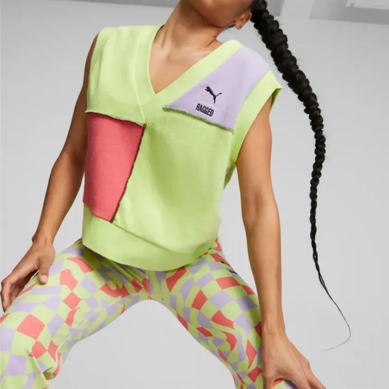 PUMA X The Ragged Priest Tank Tops Women's Multicolor-3
