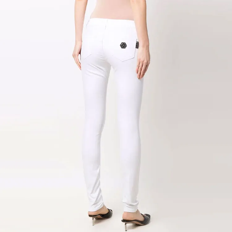 PHILIPP PLEIN Logo print Jeggings-2