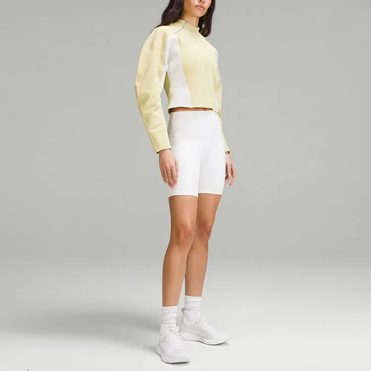 Lululemon SS23 Sweatshirt Women's Yellow-3
