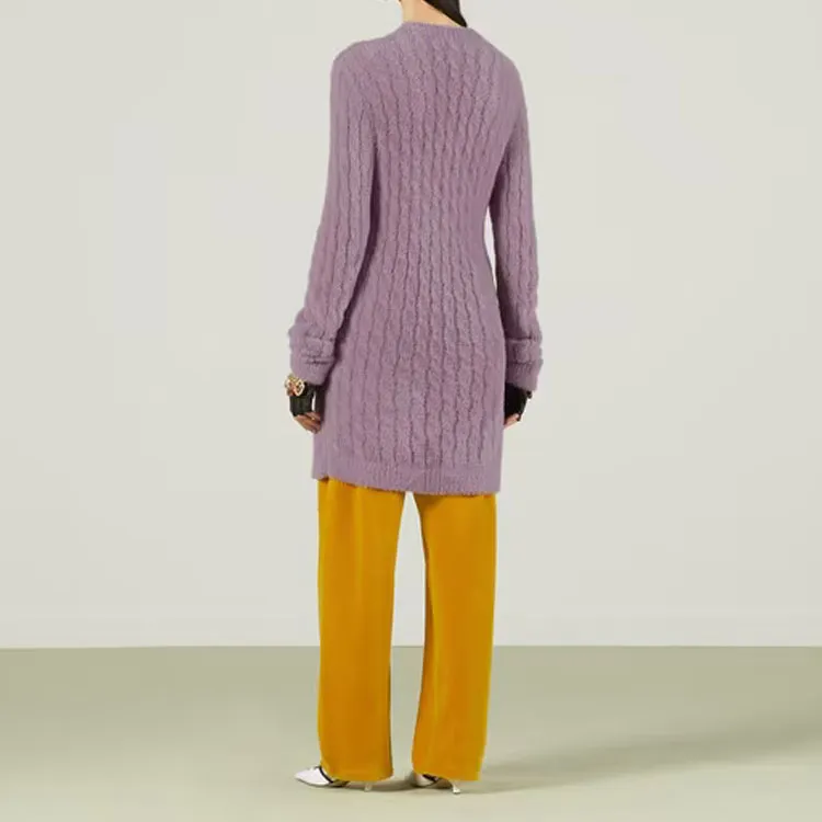 GUCCI x Adidas FW22 Long Sleeved Dresses Women's Purple-3