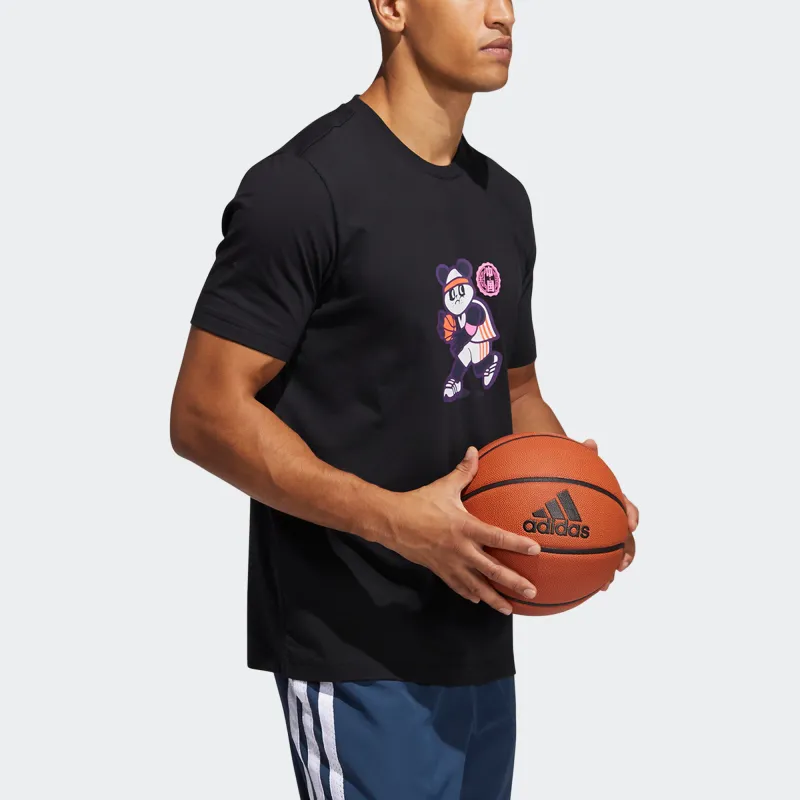 Adidas T Shirts Men Black-3