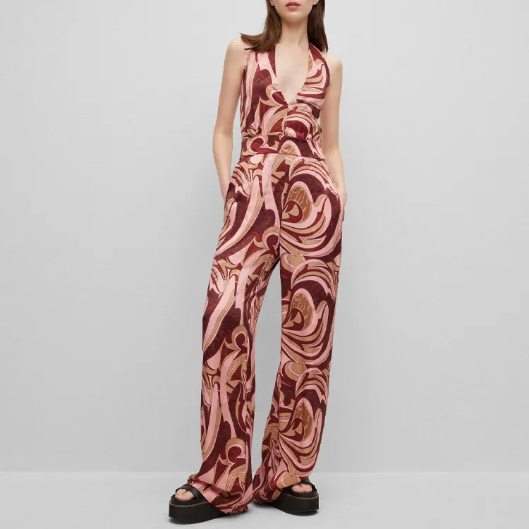 HUGO BOSS Jumpsuits Women's Red-1