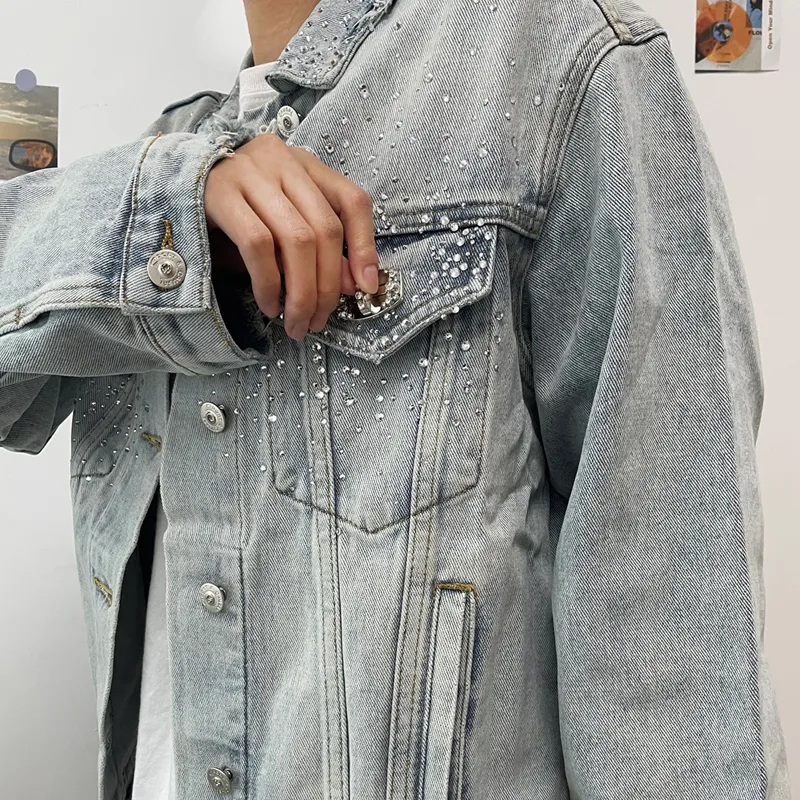 PP Denim Jackets Women's Blue-4