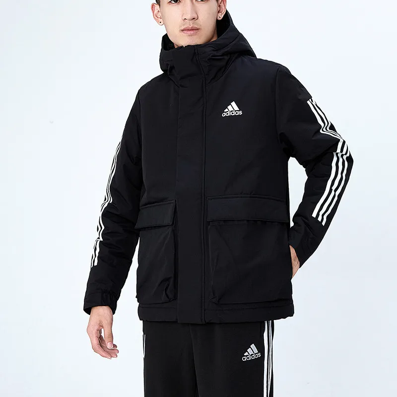 Adidas Puffer Jackets Men Black-5