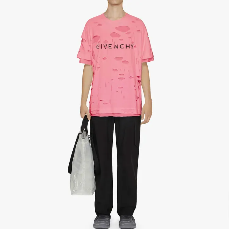 Givenchy T Shirts Men Pink-1