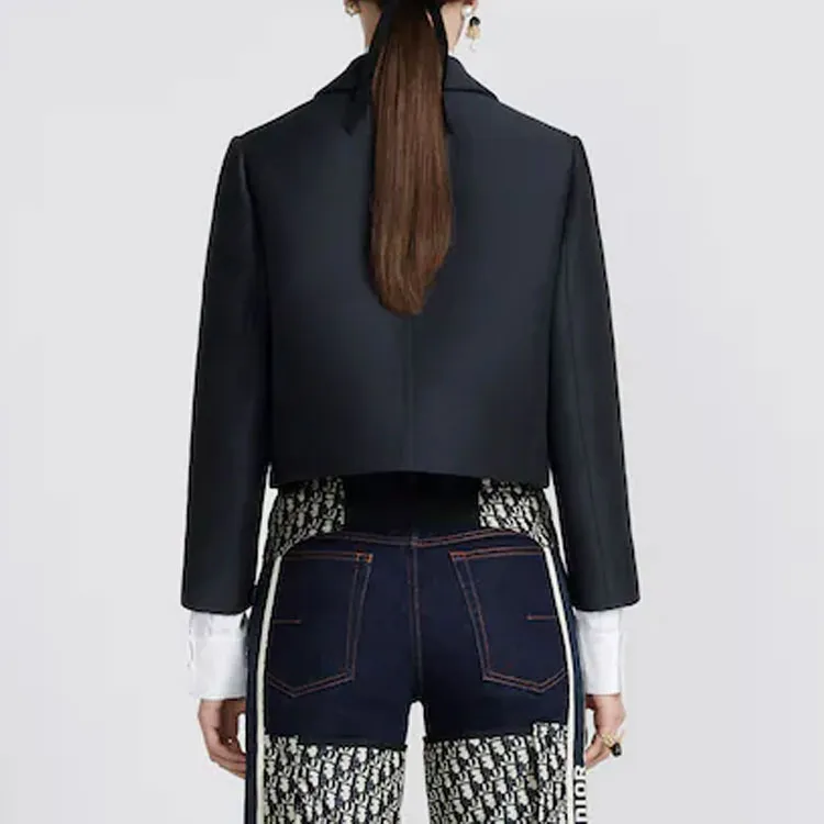 DIOR Jackets Women's Marine Blue-3