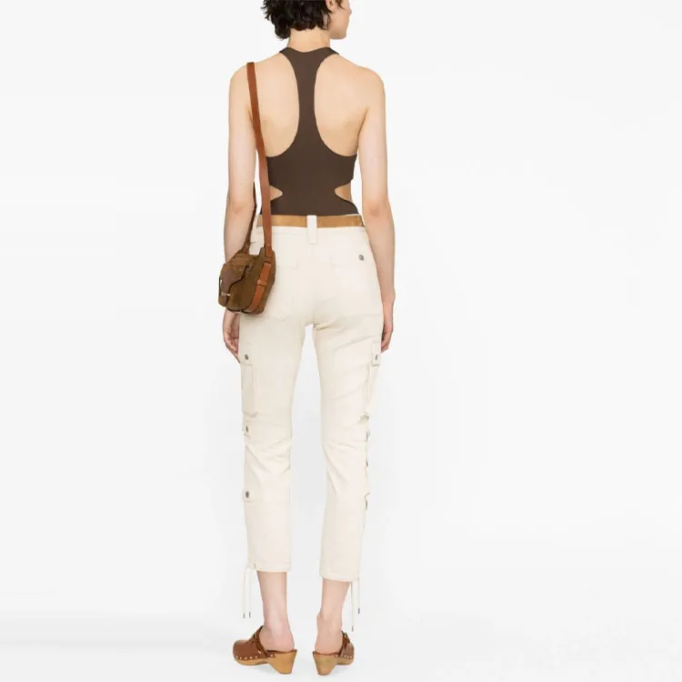 ISABEL MARANT Elodie Cargo Trousers-2