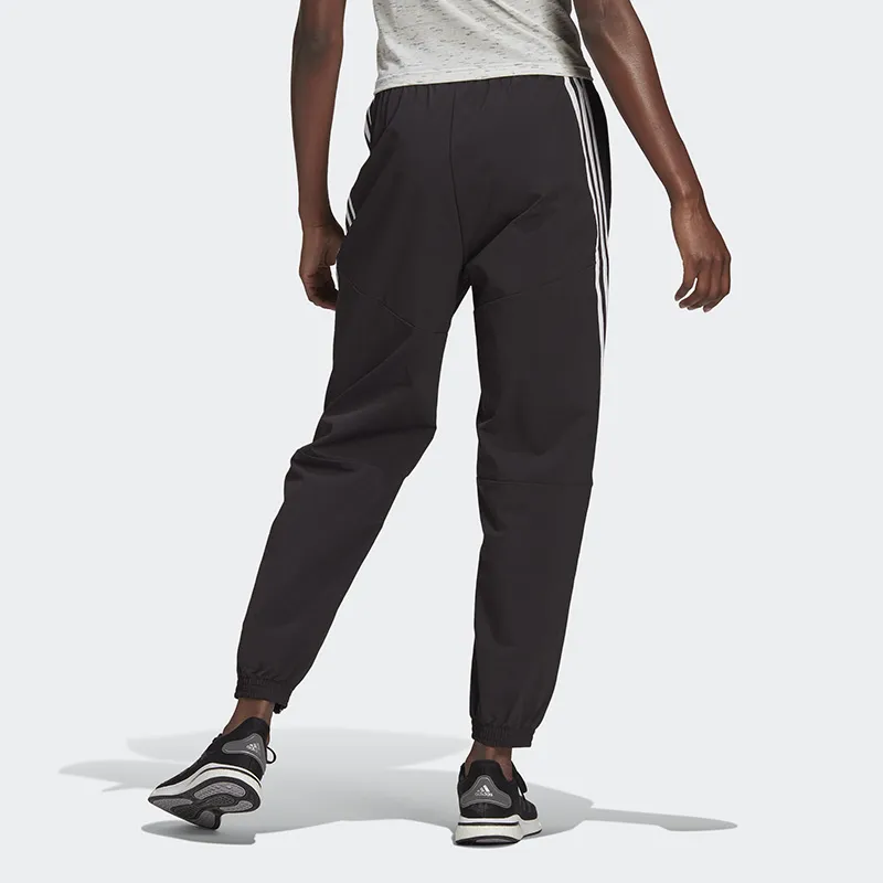 Adidas Knitted Sweatpants Women's Black-3