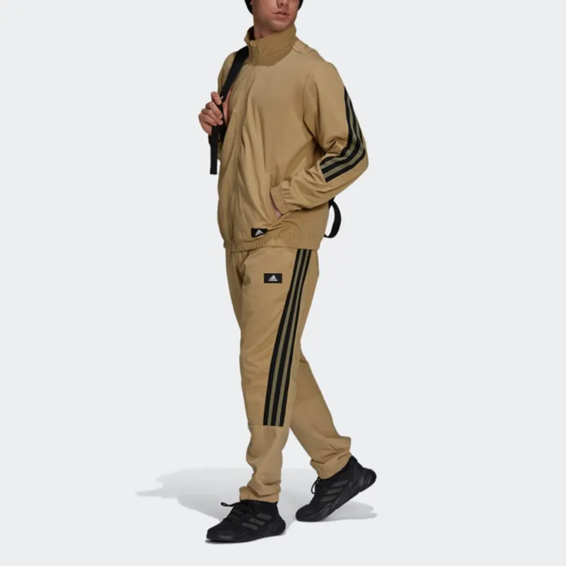 Adidas Jackets Men Khaki-4