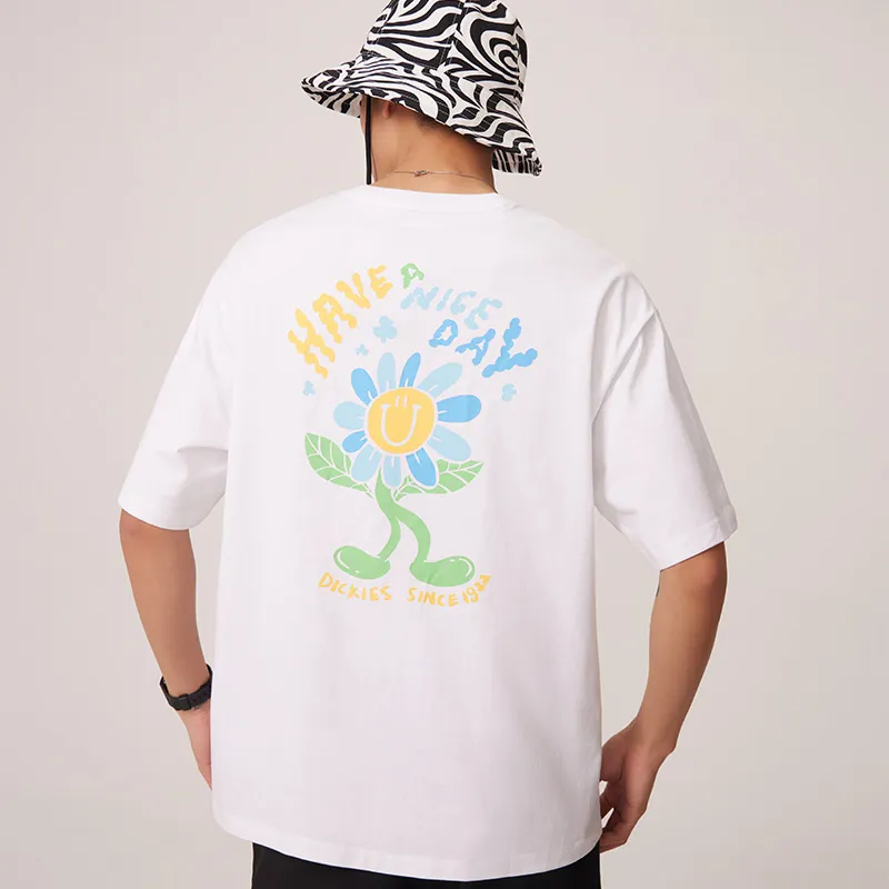Dickies T Shirts Men White-3