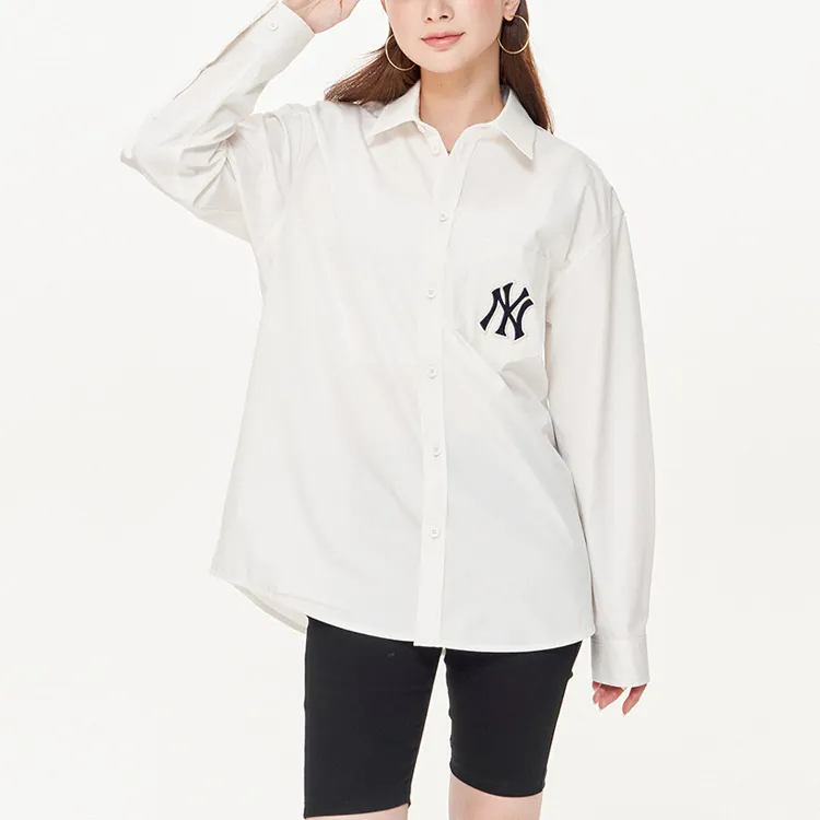 MLB New York Yankees Shirt Unisex Ivory-2