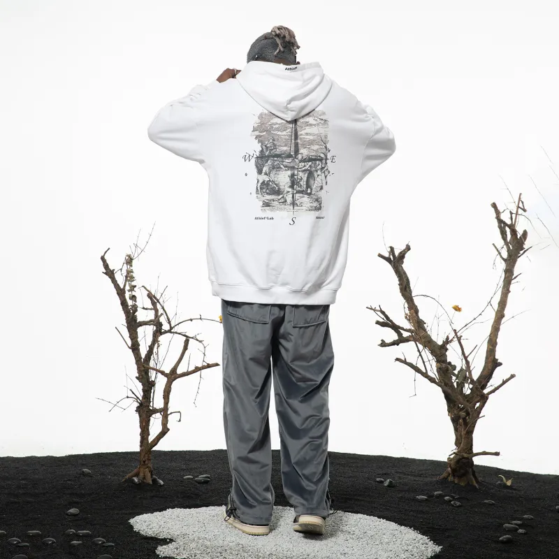 Athief Hooded Loose Fit Sweatshirt Unisex-6