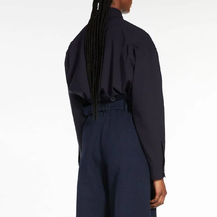 MaxMara Shirts Women's Dark Blue-3