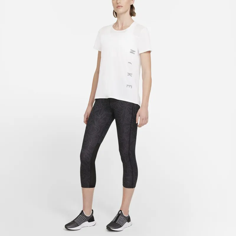 Nike Set-in Sleeve T-Shirt Women's White-2