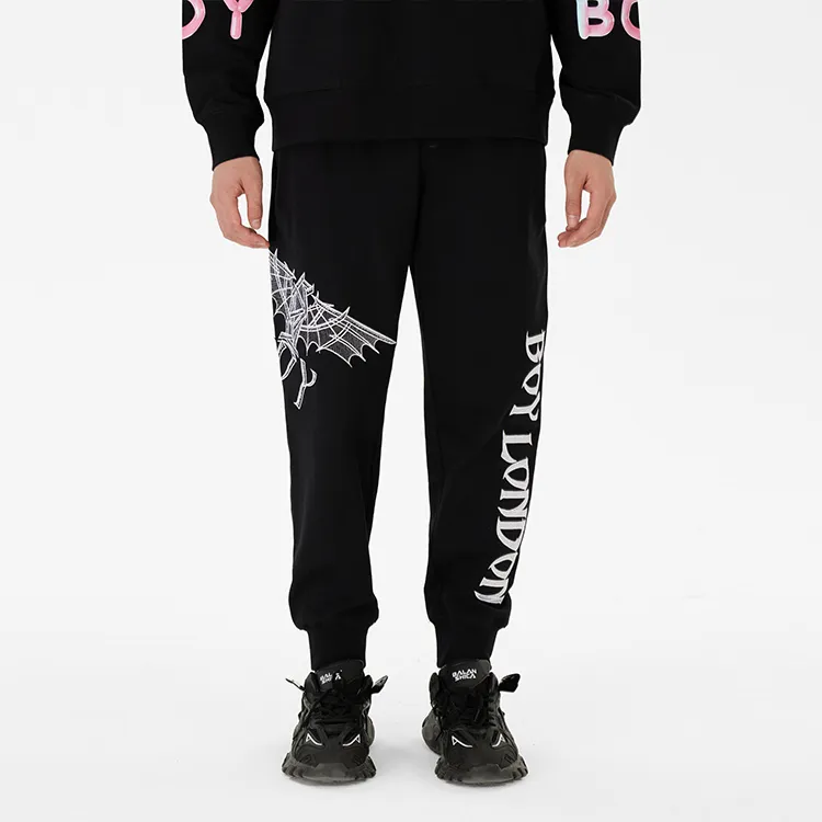 Boy London Knitted Sweatpants Unisex Black-2