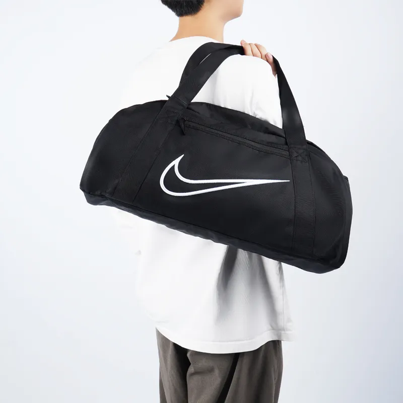 Nike Polyester Gym Bag Camping Bag One Shoulder Handbag Travel Bag Regular Unisex Black-3